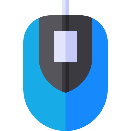 Mouse Basic Straight Flat icon