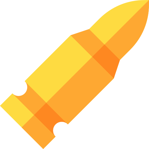 Bullet Basic Straight Flat icon