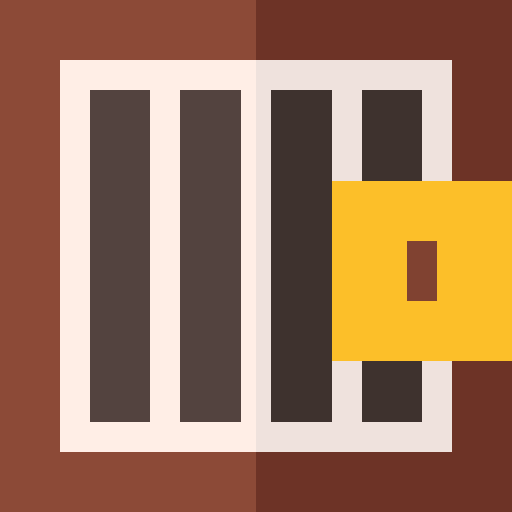 cárcel Basic Straight Flat icono