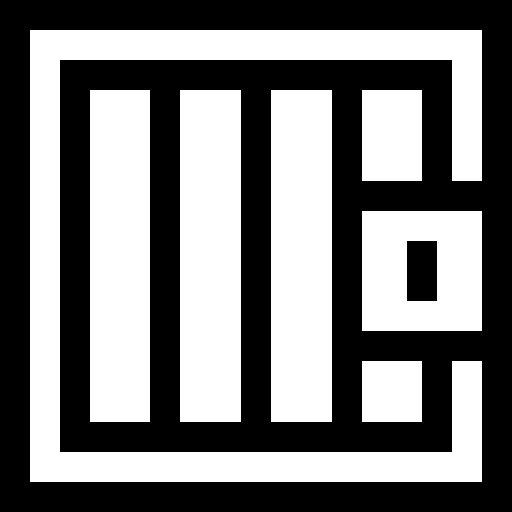 prigione Basic Straight Lineal icona