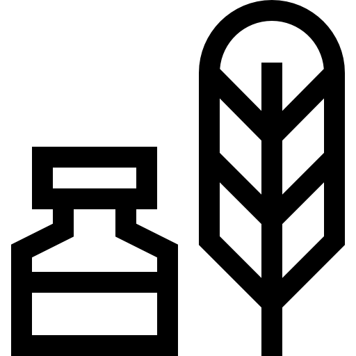 herramienta de escritura Basic Straight Lineal icono