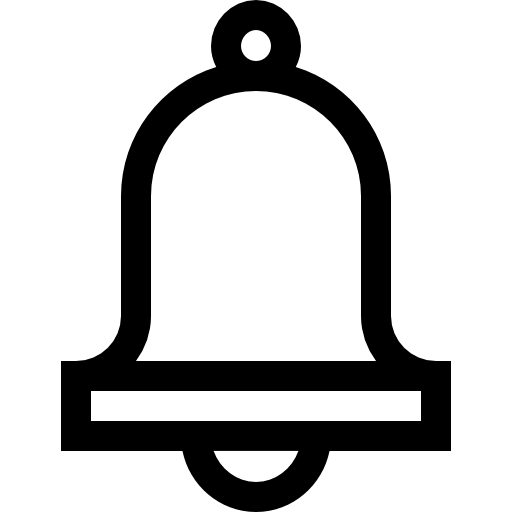 Колокол Basic Straight Lineal иконка