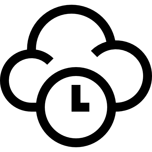 시각 Basic Straight Lineal icon