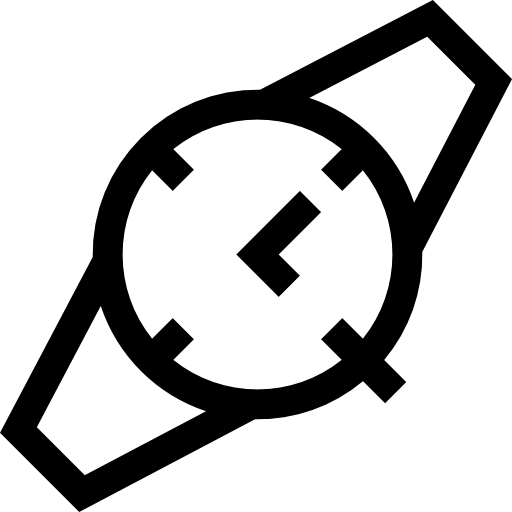 손목 시계 Basic Straight Lineal icon
