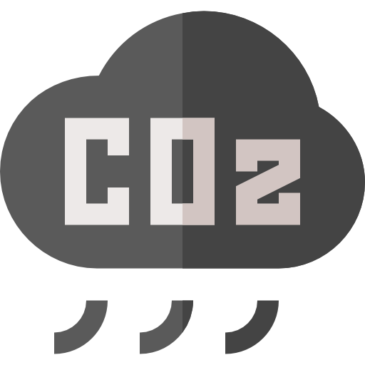 nube de co2 Basic Straight Flat icono