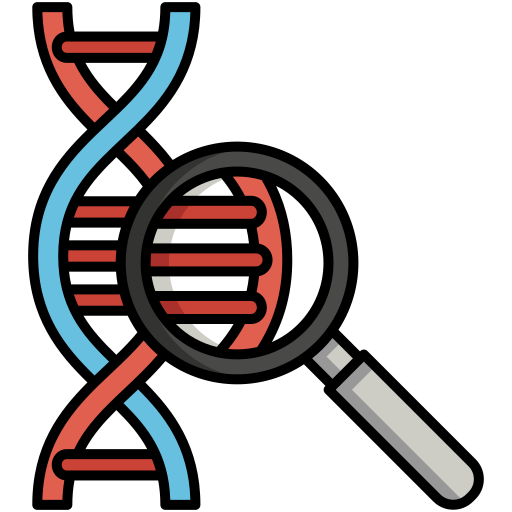 유전학 Generic color lineal-color icon
