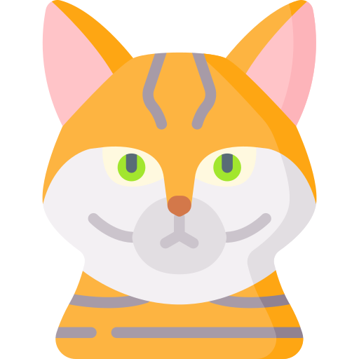 Toyger Cat Special Flat icon