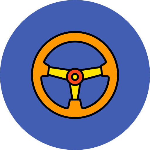 lenkrad Generic color lineal-color icon