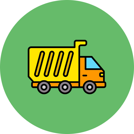camion della spazzatura Generic color lineal-color icona