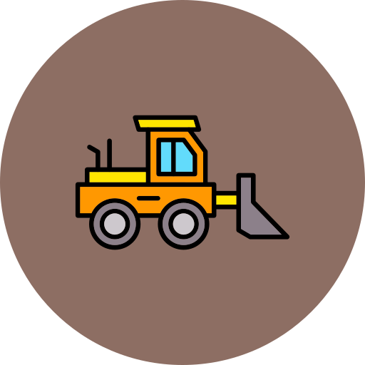 bulldozer Generic color lineal-color Ícone