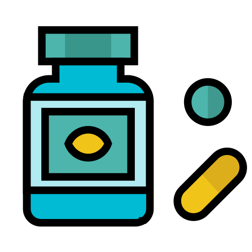 Препарат, средство, медикамент Generic color lineal-color иконка