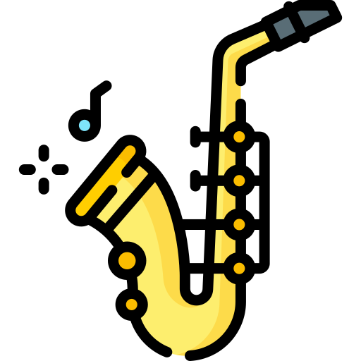 sassofono Special Lineal color icona