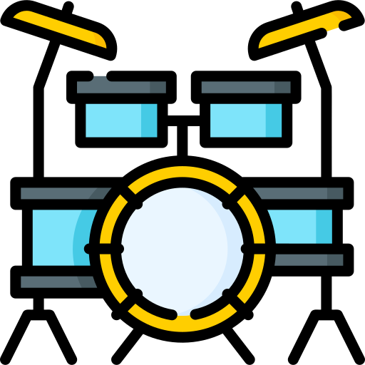 ドラムセット Special Lineal color icon