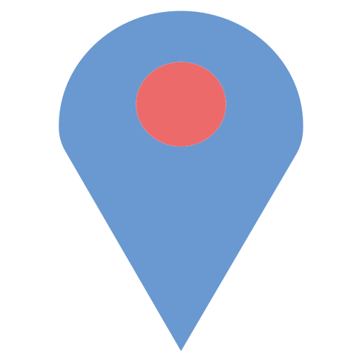 GPS Generic color fill icon