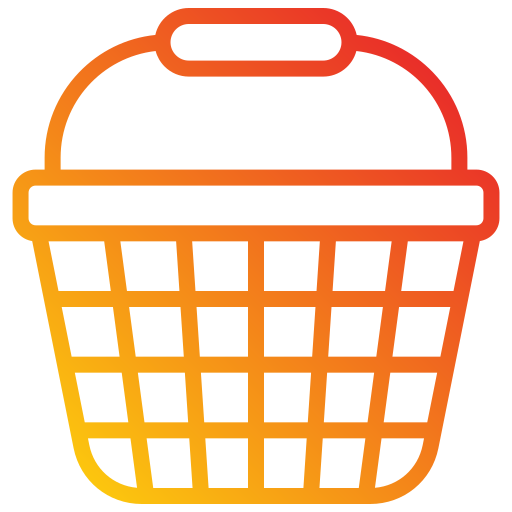 Shopping basket Generic gradient outline icon