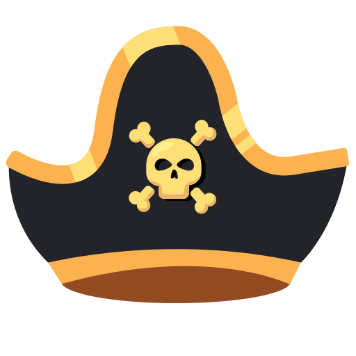 Pirate Hat Generic Flat icon