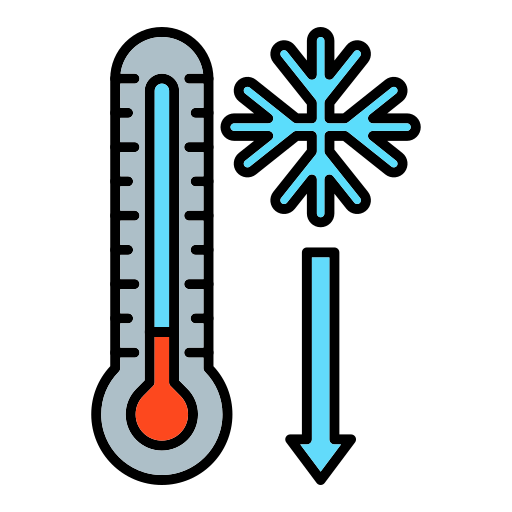 niedrige temperatur Generic color lineal-color icon
