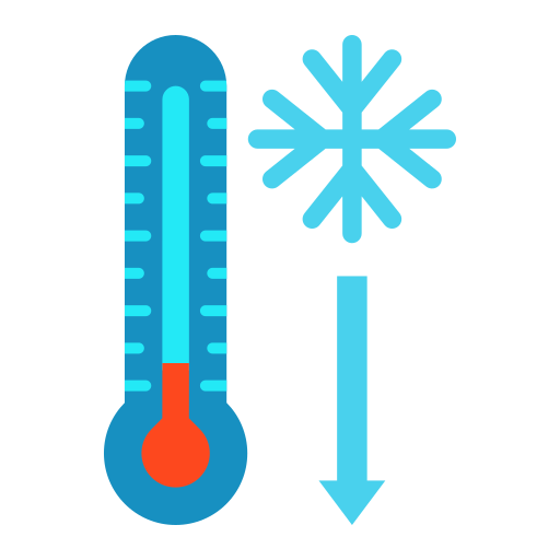 Low temperature Generic color fill icon