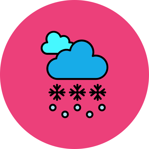 Snow storm Generic color lineal-color icon