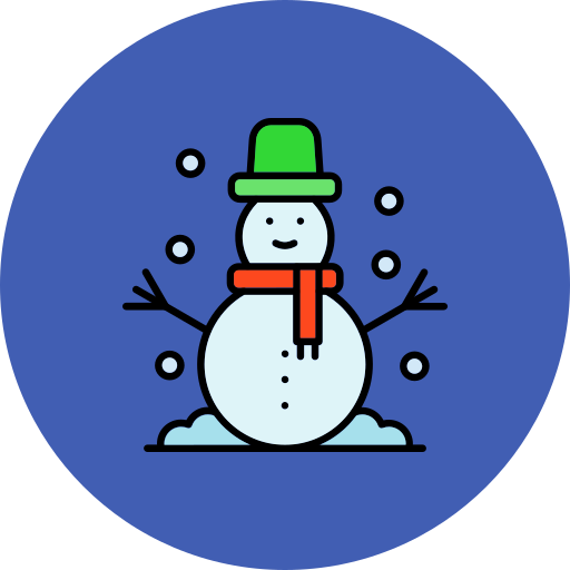 Snowman Generic color lineal-color icon
