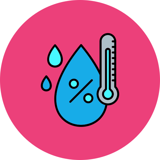 湿度 Generic color lineal-color icon