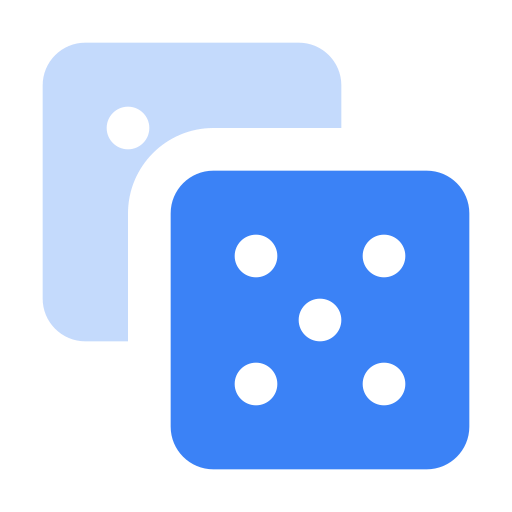 dados Generic Blue icono