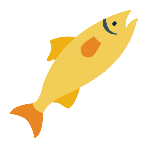 Рыбы Generic color fill иконка