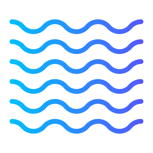 抽象的な形 Generic gradient outline icon