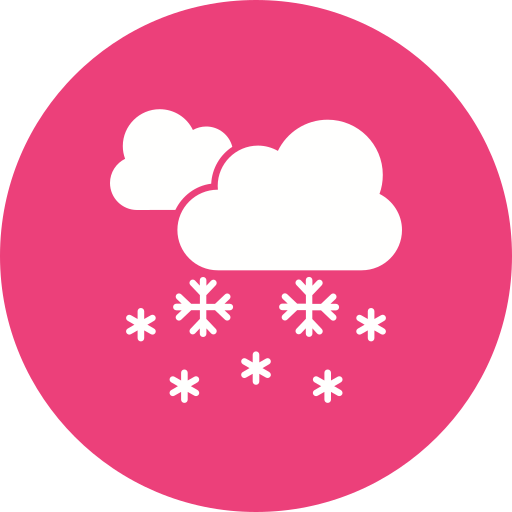 降雪 Generic color fill icon