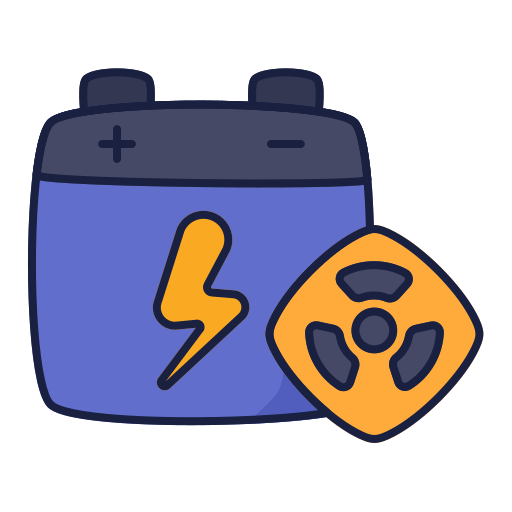 Nuclear Power Generic Outline Color icon