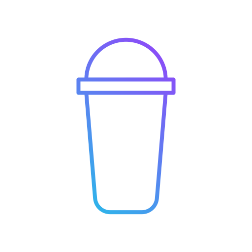 プラスチックカップ Generic gradient outline icon