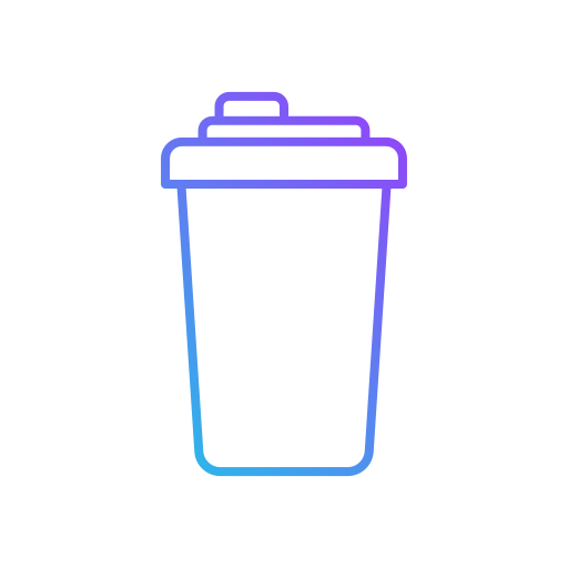 Чашка кофе Generic gradient outline иконка