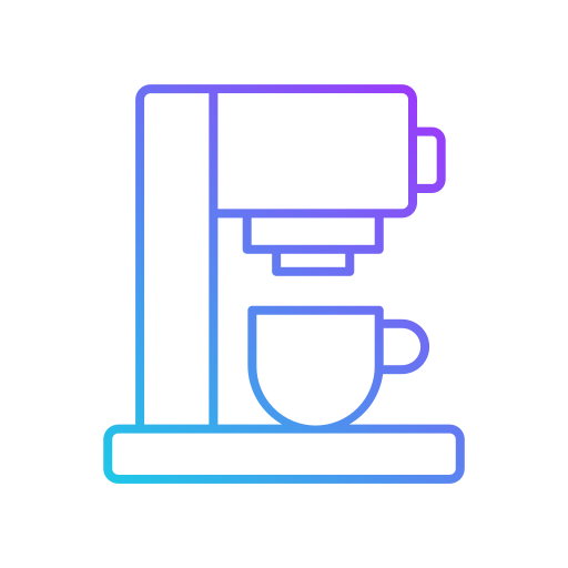 maquina de cafe Generic gradient outline icono