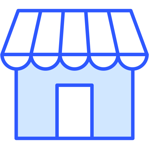 supermercado Generic Blue icono