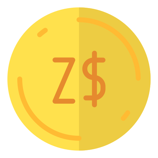 Zimbabwe Generic color fill icon