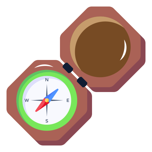 Compass Generic color fill icon