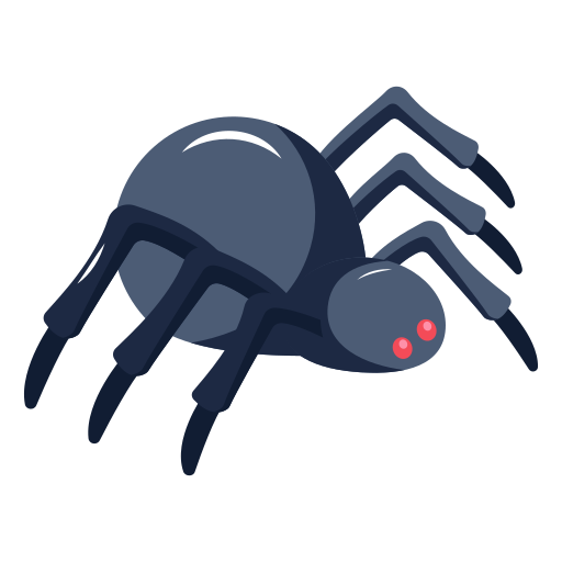 pająk Generic color fill ikona