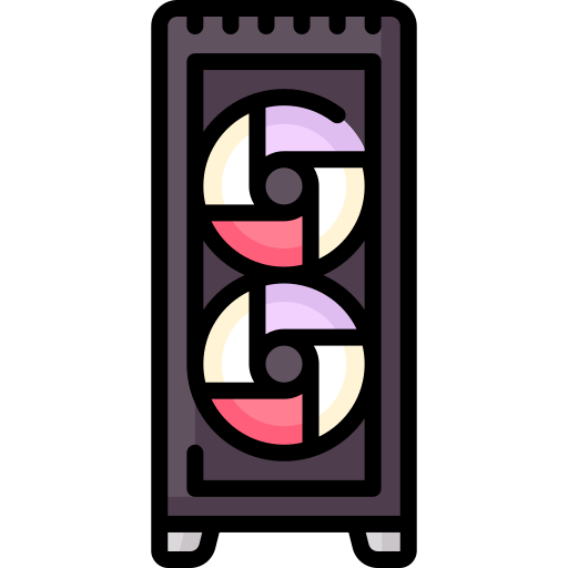컴퓨터 케이스 Special Lineal color icon