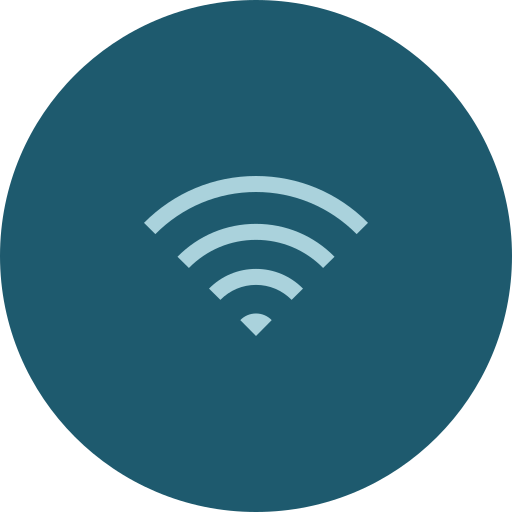 wifi verbinding Generic Blue icoon