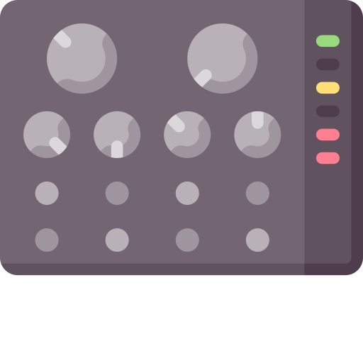 sound controller Special Flat icon