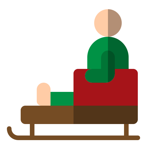 Sled Generic color fill icon