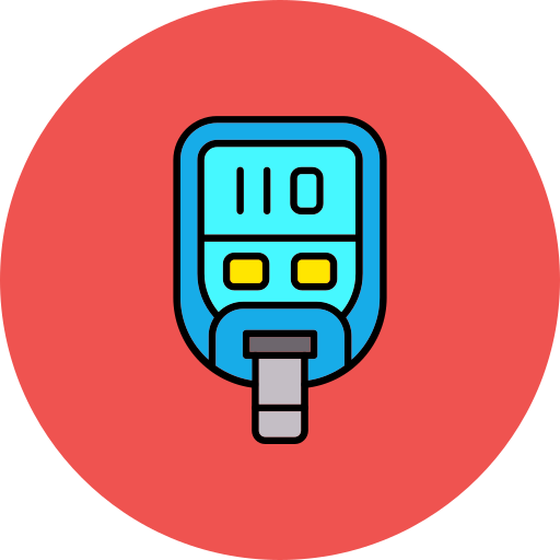 diabetes-test Generic color lineal-color icoon