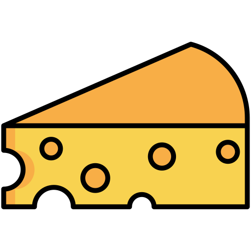 Cheese Generic color lineal-color icon