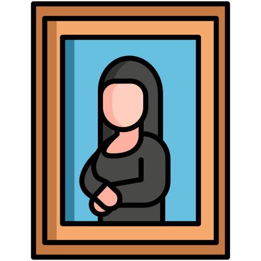 Mona lisa Generic color lineal-color icon