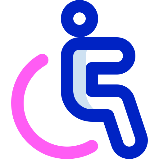 Disability Super Basic Orbit Color icon