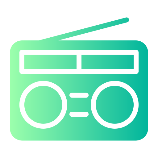 radio Generic Flat Gradient icon