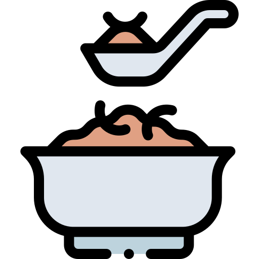 Manchow soup Detailed Rounded Lineal color icon