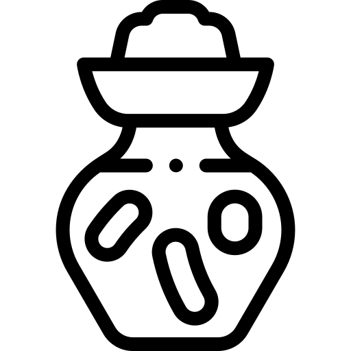 sottaceti Detailed Rounded Lineal icona