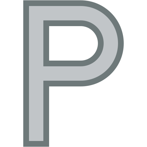 letra p Generic color lineal-color Ícone
