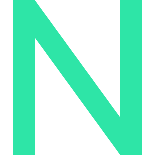 文字n Generic color fill icon